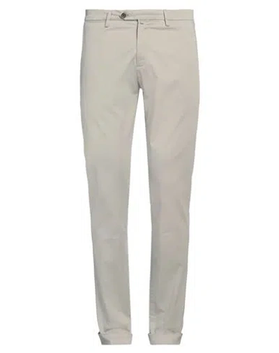 B Settecento Man Pants Grey Size 32 Cotton, Elastane