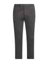 B Settecento Man Pants Grey Size 36 Cotton, Polyester, Viscose, Elastane In Grey