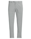 B Settecento Man Pants Grey Size 34 Cotton, Elastane In Grey