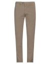 B Settecento Man Pants Khaki Size 40 Cotton, Elastane In Beige
