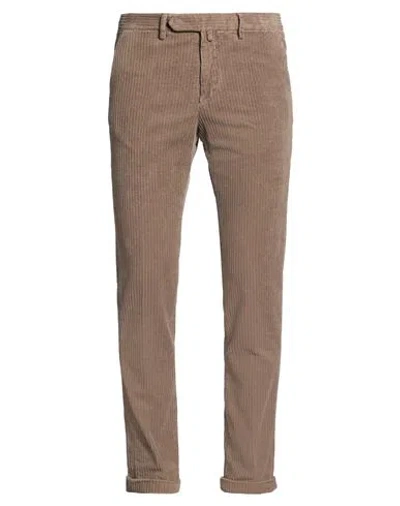B Settecento Man Pants Light Brown Size 32 Cotton, Elastane