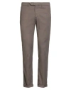 B Settecento Man Pants Light Brown Size 34 Cotton, Elastane In Sand