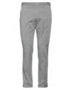 B Settecento Man Pants Light Grey Size 35 Cotton, Elastane In Grey