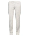 B Settecento Man Pants Light Grey Size 35 Lyocell, Cotton, Elastane
