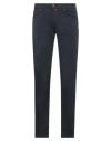 B Settecento Man Pants Midnight Blue Size 29 Cotton, Elastane