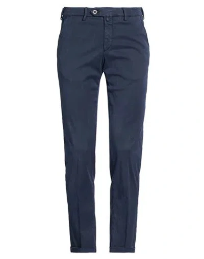 B Settecento Man Pants Midnight Blue Size 31 Lyocell, Cotton, Elastane