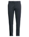 B Settecento Man Pants Midnight Blue Size 40 Cotton, Elastane