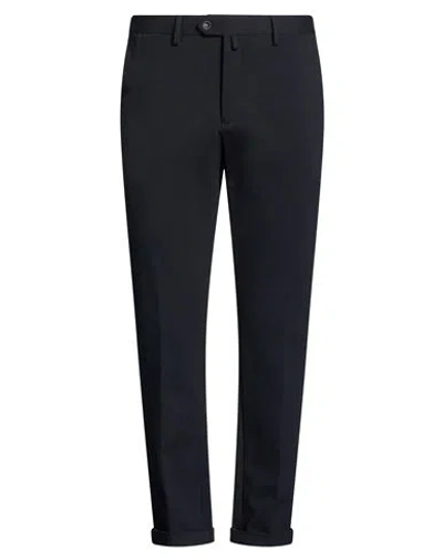 B Settecento Man Pants Midnight Blue Size 42 Viscose, Polyamide, Elastane