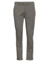 B Settecento Man Pants Military Green Size 34 Cotton, Polyester, Elastane