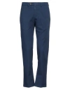 B Settecento Man Pants Navy Size 32 Cotton, Linen, Elastane