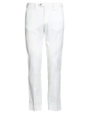 B Settecento Man Pants White Size 33 Lyocell, Cotton, Elastane In White