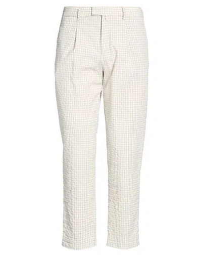 B Settecento Voyage Man Pants Beige Size 34 Polyester, Linen, Cotton In Neutral