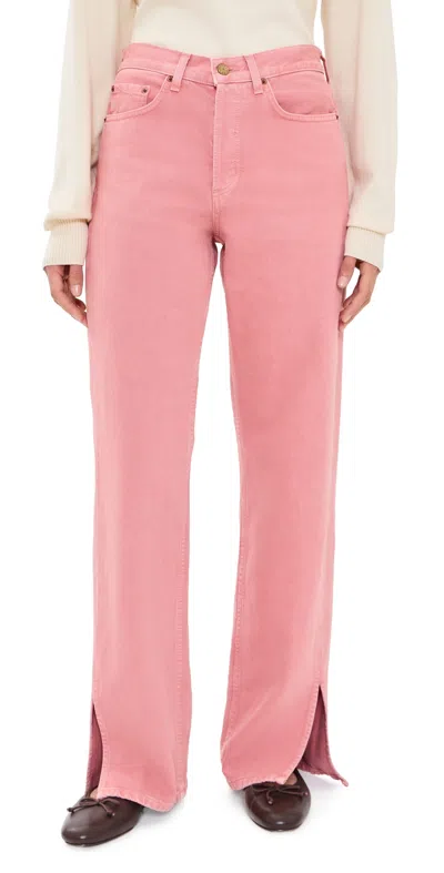 B Sides Charlot Split Hem Jeans Myrthe Overdye
