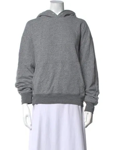 Pre-owned B Sides Crew Neck Long Sleeve Hoodie In Grey
