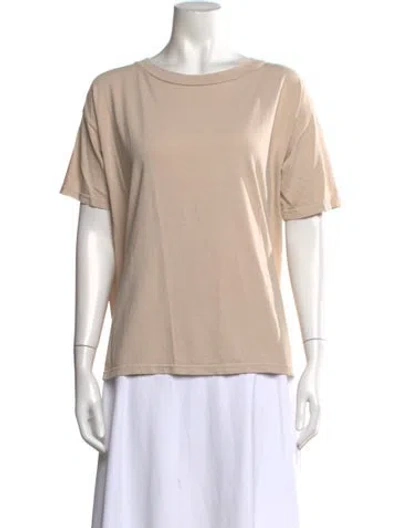 Pre-owned B Sides Crew Neck Short Sleeve T-shirt In Neutral