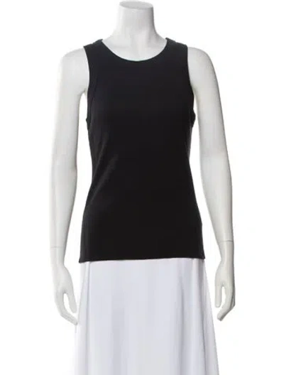 Pre-owned B Sides Crew Neck Sleeveless Top W/ Tags In Black