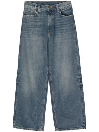 B Sides Elissa Wide-leg Jeans In Blue