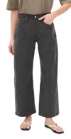 B Sides Floppy Jeans Washed Black In Green