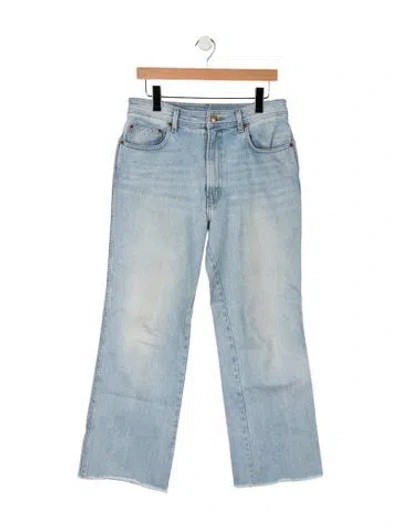 Pre-owned B Sides High-rise Flared Jeans In Blue