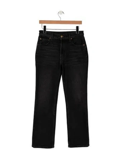 Pre-owned B Sides High-rise Straight Leg Jeans In Blue