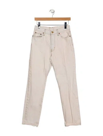 Pre-owned B Sides High-rise Straight Leg Jeans In Multi