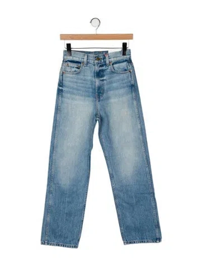 Pre-owned B Sides High-rise Straight Leg Jeans W/ Tags In Blue