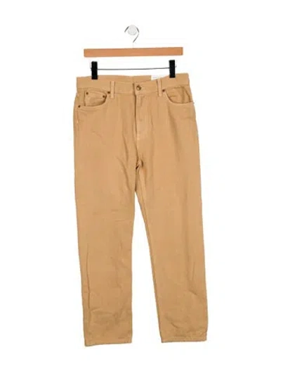 Pre-owned B Sides High-rise Straight Leg Jeans W/ Tags In Neutral
