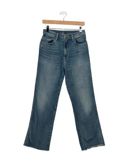 Pre-owned B Sides High-rise Wide Leg Jeans In Blue