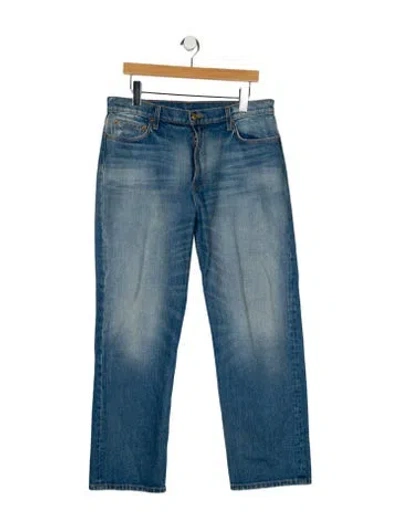 Pre-owned B Sides High-rise Wide Leg Jeans In Blue