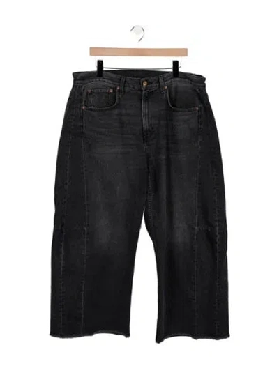 Pre-owned B Sides High-rise Wide Leg Jeans In Blue