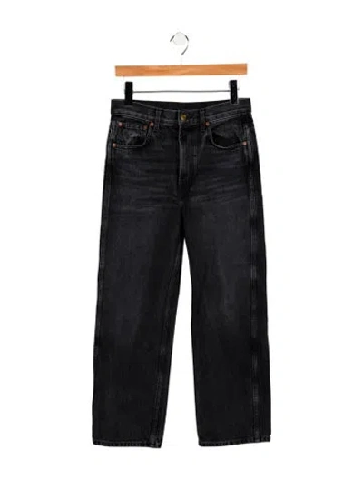 Pre-owned B Sides High-rise Wide Leg Jeans In Multi