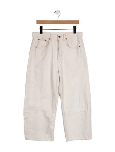 Pre-owned B Sides High-rise Wide Leg Jeans In Multi