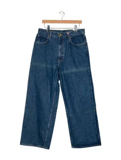 Pre-owned B Sides High-rise Wide Leg Jeans W/ Tags In Blue