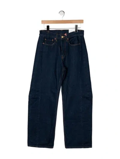 Pre-owned B Sides High-rise Wide Leg Jeans W/ Tags In Blue
