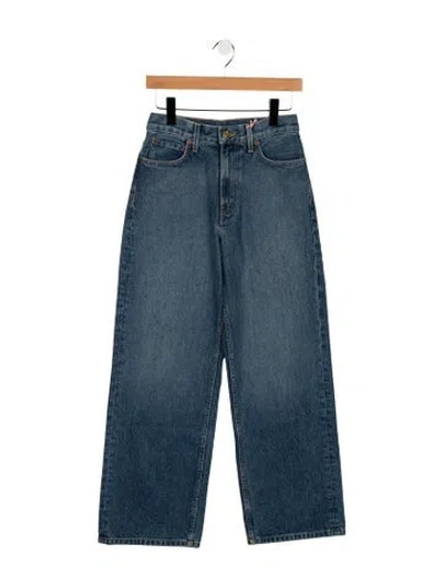 Pre-owned B Sides High-rise Wide Leg Jeans W/ Tags In Blue