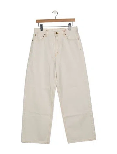 Pre-owned B Sides High-rise Wide Leg Jeans W/ Tags In Gray