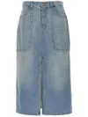 B Sides Hill Skirts Light Blue In Blue