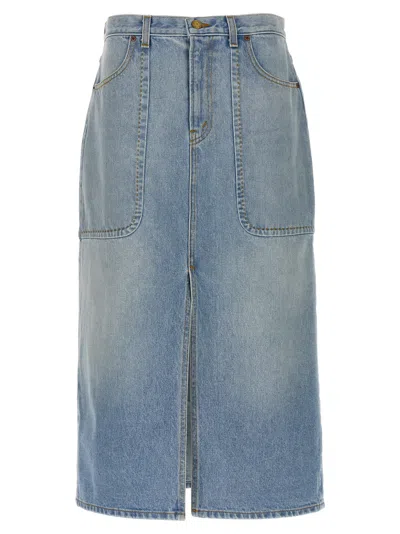 B Sides Hill Skirts In Blue