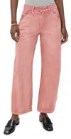 B Sides Lange Lasso Chinos Vintage Red In Pink