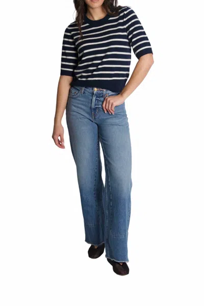 B Sides Marcel Culotte Jeans In Tate Vintage In Blue