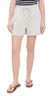 B Sides Meyer Shorts Moon Rinse In White