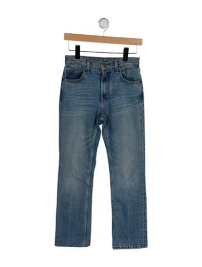 Pre-owned B Sides Mid-rise Straight Leg Jeans In Blue