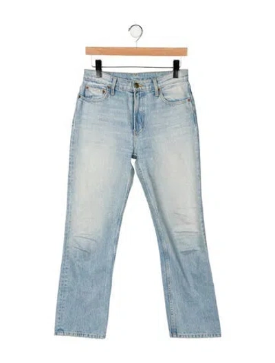 Pre-owned B Sides Mid-rise Straight Leg Jeans In Blue