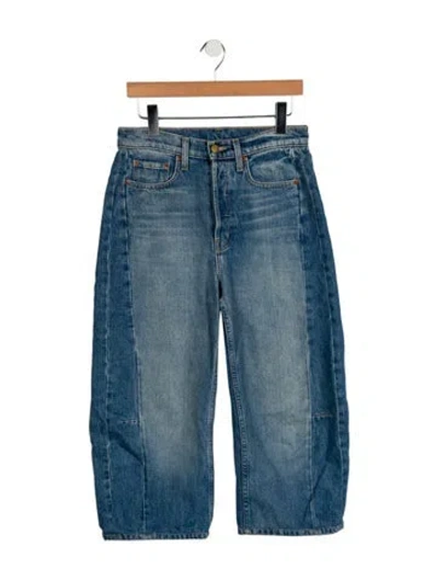 Pre-owned B Sides Mid-rise Straight Leg Jeans In Blue