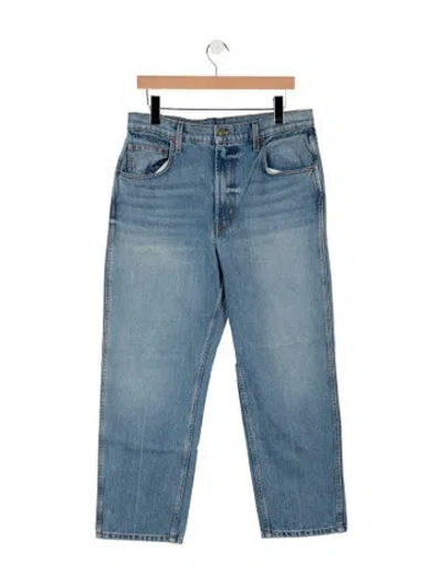 Pre-owned B Sides Mid-rise Straight Leg Jeans In Blue