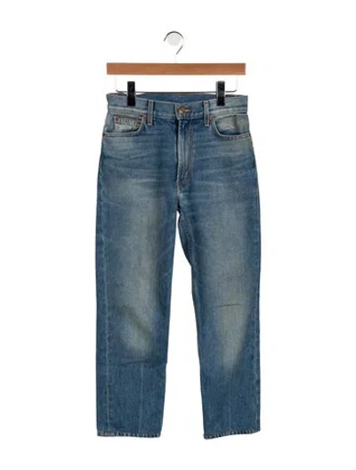 Pre-owned B Sides Mid-rise Straight Leg Jeans In Blue
