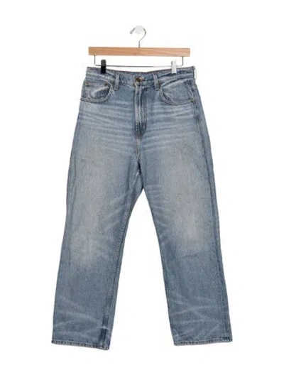 Pre-owned B Sides Mid-rise Straight Leg Jeans In Blue