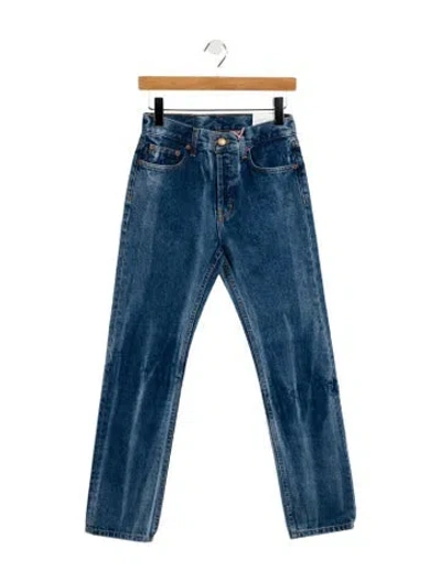 Pre-owned B Sides Mid-rise Straight Leg Jeans W/ Tags In Blue