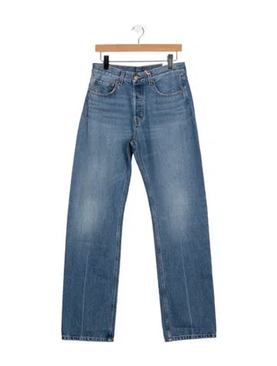 Pre-owned B Sides Mid-rise Straight Leg Jeans W/ Tags In Blue