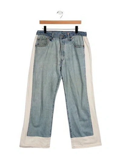 Pre-owned B Sides Mid-rise Straight Leg Jeans W/ Tags In Blue